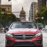 Mercedes AMG E53 4matic Cabrio - die Front erinnert an echte AMG-Versionen