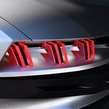 Peugeot e-Legend Concept 2018 - auch die Rückleuchten erinnern an gestern