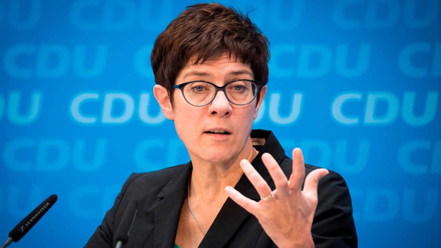 CDU-Generalsekretärin Annegret Kramp-Karrenbauer