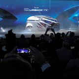 Daimler mit der Konzeptstudie Urbanetic auf der IAA Nutzfahrzeuge 2018