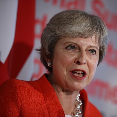 Theresa May in Salzburg