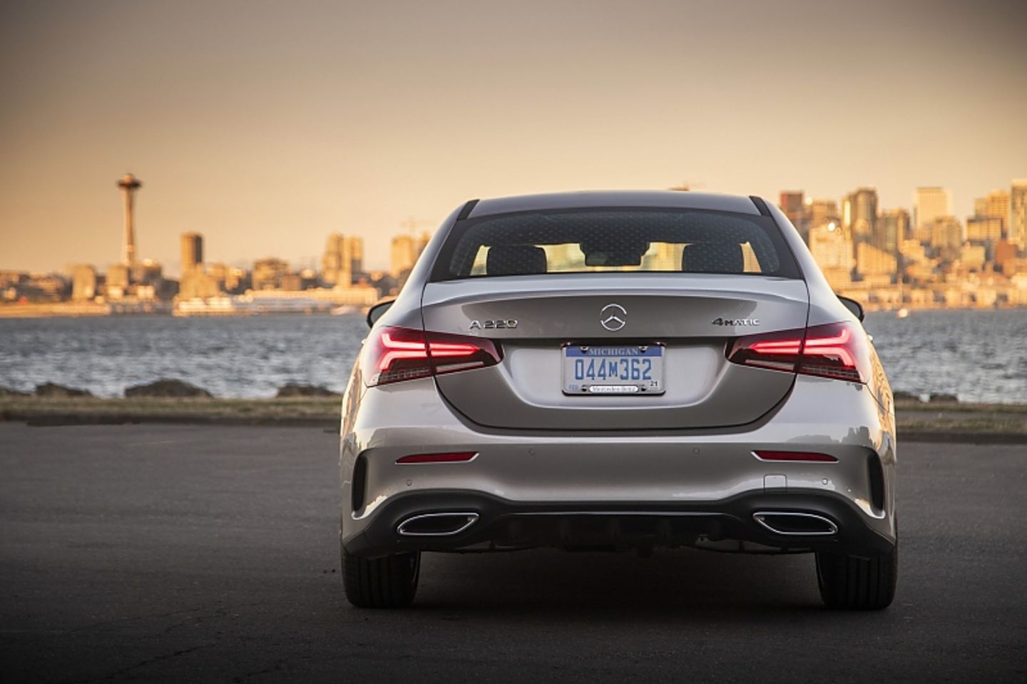 Mercedes A 220 4matic - sehr gefälliges Heck