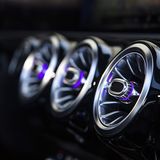 Mercedes A 220 4matic - illuminierte Lüftungsdüsen