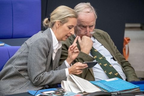 Die AfD-Vorsitzenden Alice Weidel und Alexander Gauland
