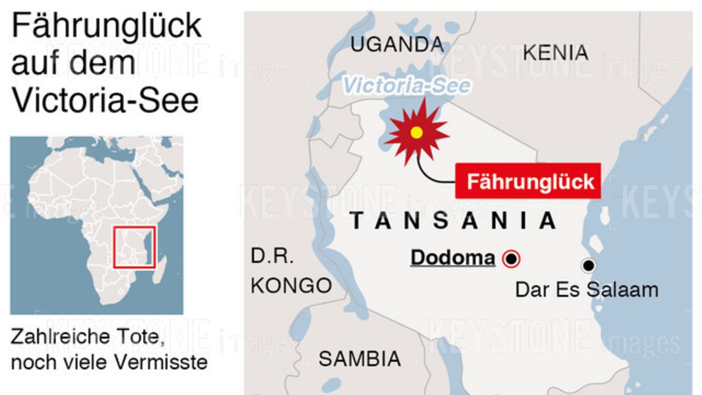 Unglück auf dem Victoria-See: Grafik
