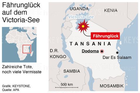 Unglück auf dem Victoria-See: Grafik