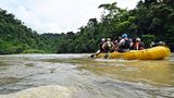 Sieben Kilometer sind auf dem ersten Abschnitt des Rio Pacuare zu bewältigen. Dann folgt eine 19 Kilometer lange Passage.