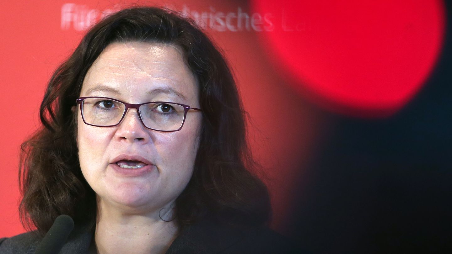 Notbremse im Maaßen-Drama: SPD-Chefin Andrea Nahles stößt Neuverhandlungen an