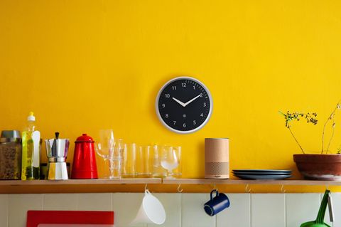 Amazon Alexa Wanduhr