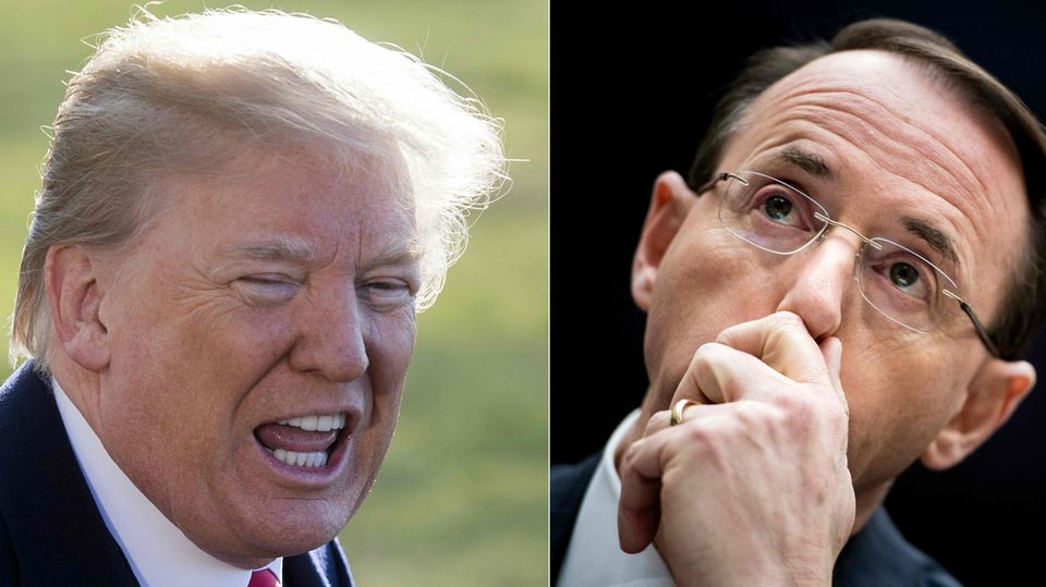 US-Vizejustizminister Rod Rosenstein wollte Präsident Donald Trump angeblich abhören lassen