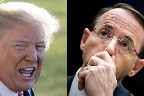 US-Vizejustizminister Rod Rosenstein wollte Präsident Donald Trump angeblich abhören lassen