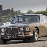 Auch die Queen Mum fuhr bis zuletzt einen Jaguar XJ, standesgemäß mit einem Zwölfzylindermotor