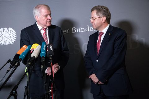 Horst Seehofer und Hans-Georg Maaßen
