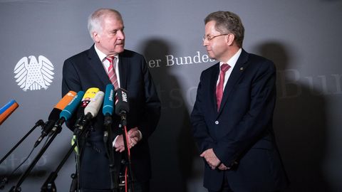 Horst Seehofer und Hans-Georg Maaßen