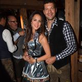 Ex-Fußballer Michael Ballack feierte mit seiner Freundin Natacha Tannous im Käferzelt