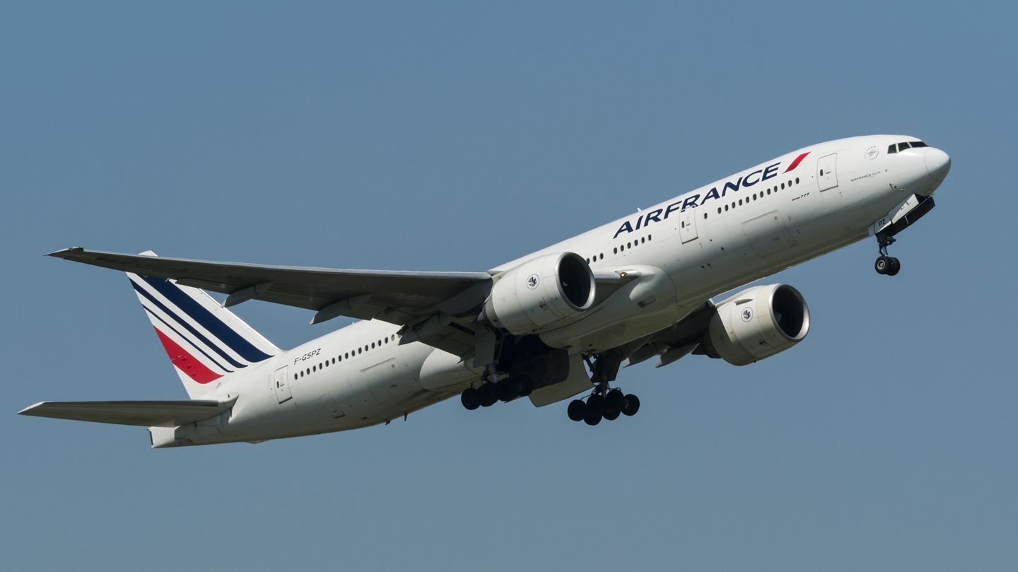 Flugzeug von Air France