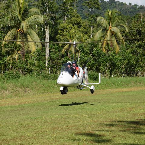 Per Gyrocopter: Faszinierende Natur von oben - ein Rundflug über den Regenwald Costa Ricas