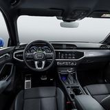 Das aufgeräumte Cockpit des Audi Q3 45 TFSI Quattro 2018