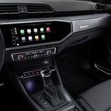 Audi Q3 45 TFSI Quattro 2018 - bedient wird per Touch Screen
