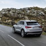 Audi Q3 45 TFSI Quattro 2018 - auch von hinten deutlich markanter als sein Vorgänger