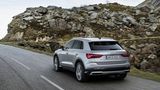 Audi Q3 45 TFSI Quattro 2018 - auch von hinten deutlich markanter als sein Vorgänger