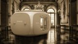 Sleeperoo verspricht romantische Nächte an besonderen Orten - auch indoor. Der Sleepcube kann beispielsweise auch im Schloss aufgestellt werden