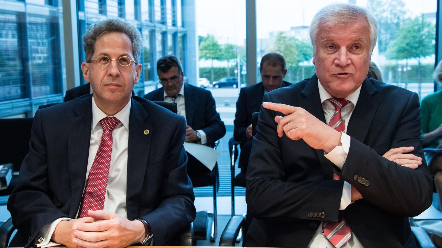 Fall Maaßen: Hans-Georg Maaßen und Horst Seehofer