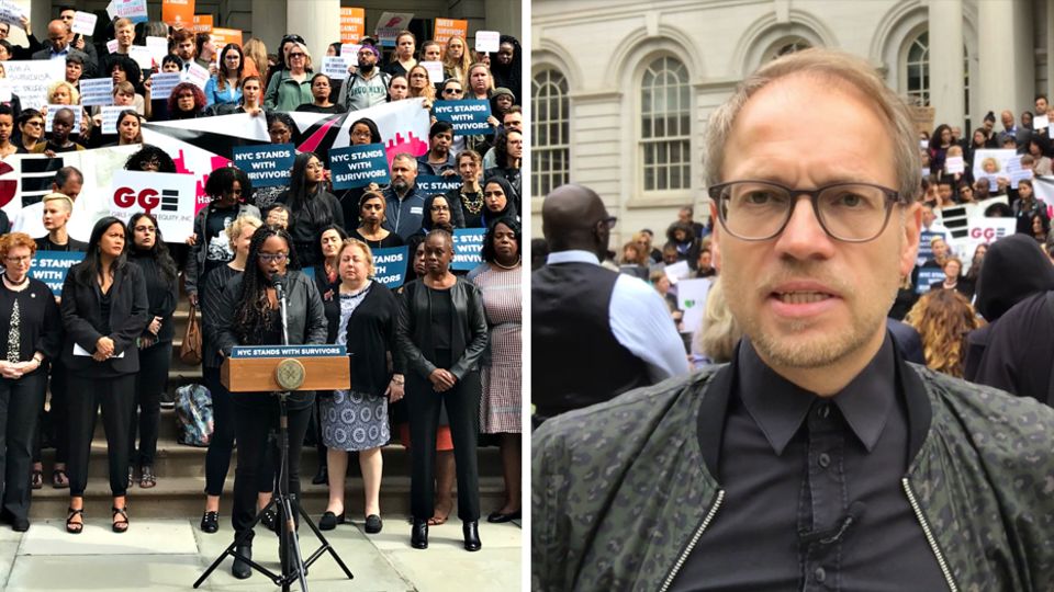 #WhyIDidntReport: stern-Reporter in New York: Der bewegende Protest von Gewaltopfern gegen Kavanaugh und Trump #WhyIDidntReport: stern-Reporter in New York: Der bewegende Protest von Gewaltopfern gegen Kavanaugh und Trump