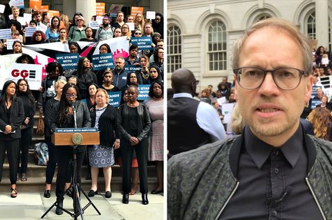 #WhyIDidntReport: stern-Reporter in New York: Der bewegende Protest von Gewaltopfern gegen Kavanaugh und Trump
