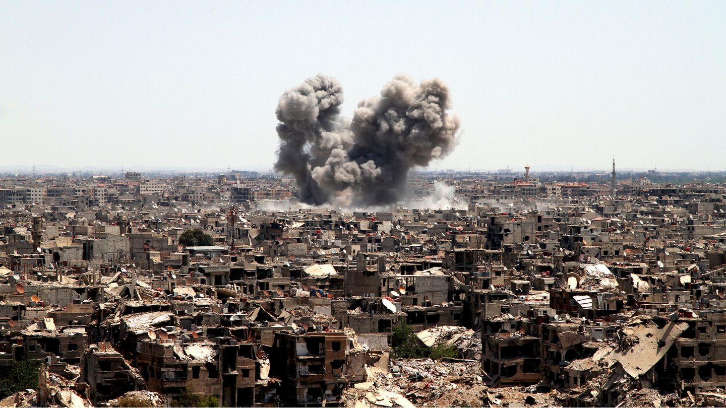 Weite Teile Syriens sind durch den jahrelangen Bürgerkrieg zerstört worden