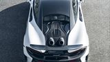 Die ausgefeilte Aerodynamik des McLaren 600LT in der Draufsicht