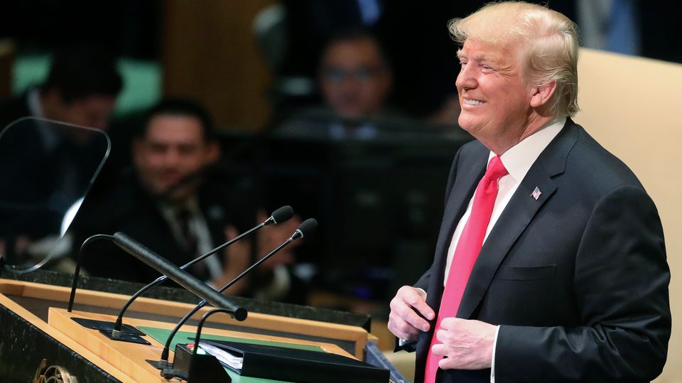 Trump wird bei der UN-Vollversammlung ausgelacht