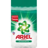 Platz 3  Ariel  Pulver Compact Vollwaschmittel  Note Gut (2,1)  Preis pro Wäsche : 27 Cent  Besonderheiten:  Hoher Preis