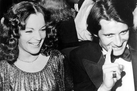 Romy Schneider und Daniel Biasini