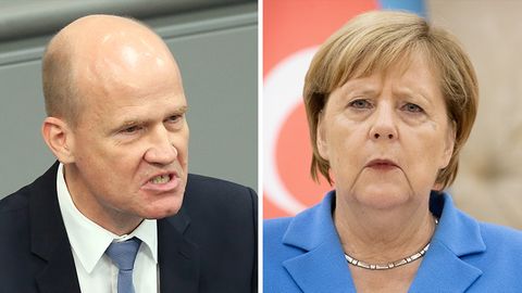 Ralph Brinkhaus und Merkel müssen in Zukunft konstruktiv zusammenarbeiten, sonst war es das mit der Bundeskanzlerin