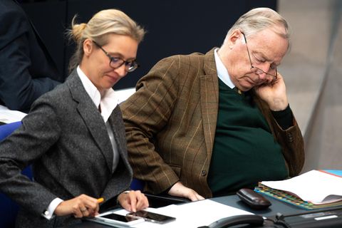 AfD-Chefs Alice Weidel und Alexander Gauland: Angriff auf die Fakten