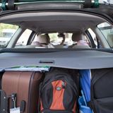 Ein sicher gepackter Kofferraum