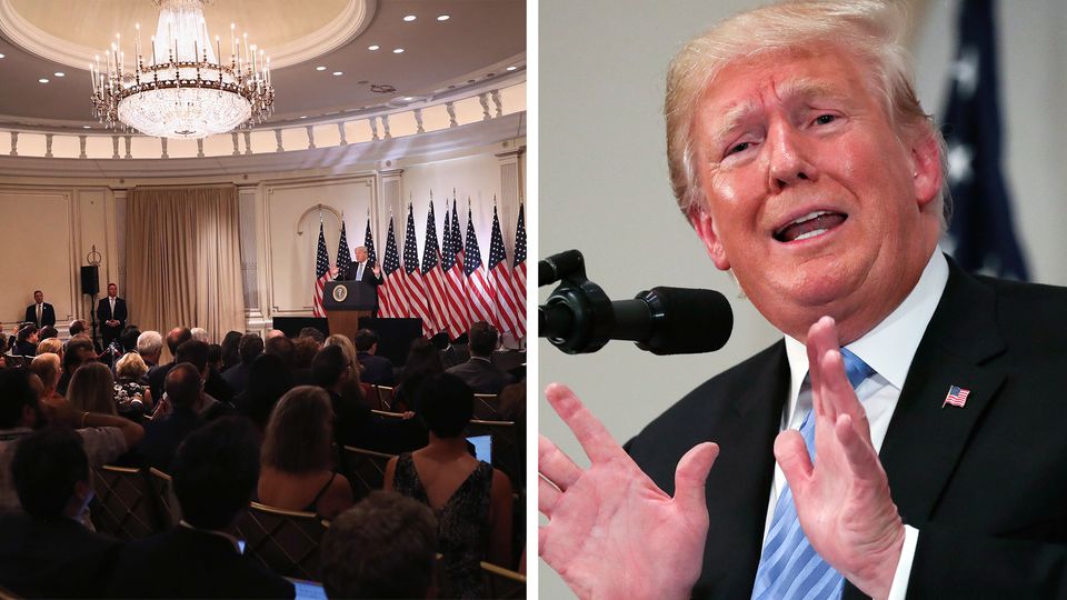 Aussagen zu Kavanaugh: Trump hält wirre Pressekonferenz - und stößt mit Vergleich viele Amerikaner vor den Kopf