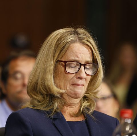 Mit Tränen erstickter Stimme schildert Christine Blasey Ford ihre Vorwürfe gegen Brett Kavanaugh