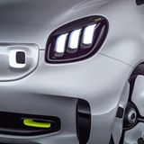 Smart Fortwo Forease 2018 - vorne mit LED-Leuchten