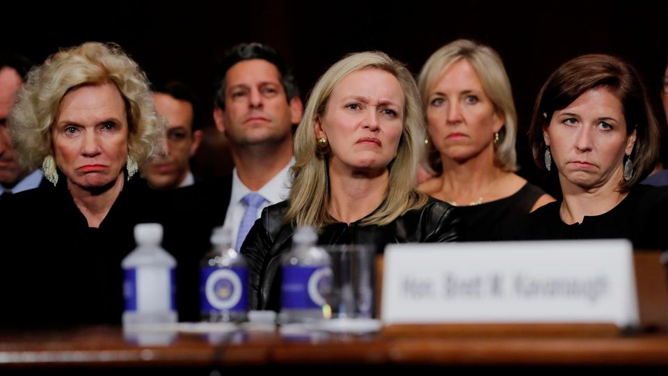 Martha Kavanaugh, Laura Cox Kaplan, und Ashley Kavanaugh Martha Kavanaugh, Laura Cox Kaplan, und Ashley Kavanaugh