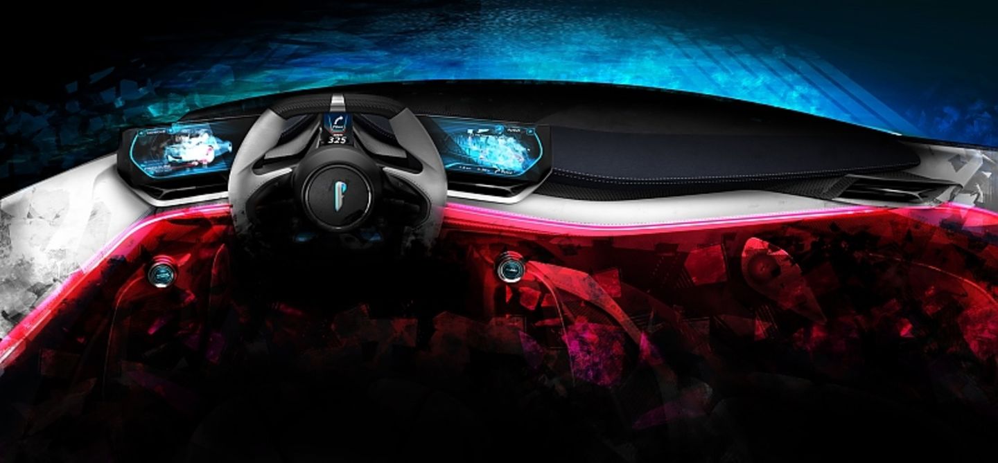 Pininfarina PF0 - das Cockpit