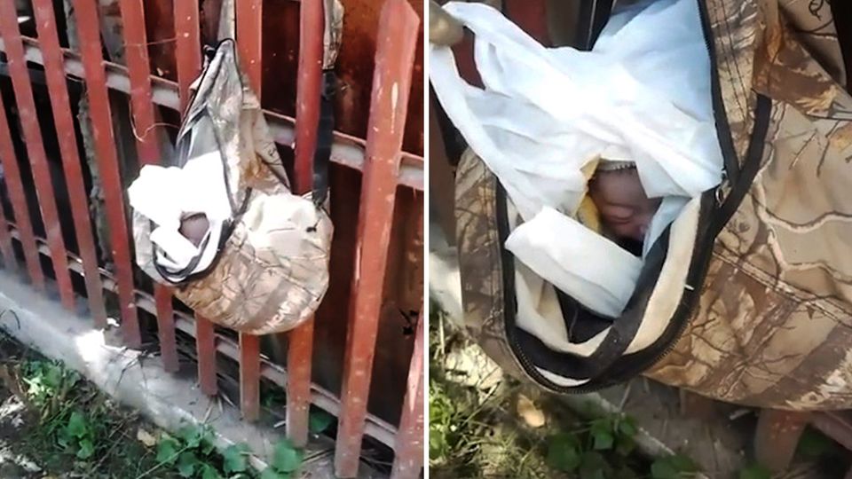 Trauriger Fund mit Happy End: Müllmann entdeckt ausgesetztes Baby in Plastiktüte am Zaun - dann geschieht ein Wunder Trauriger Fund mit Happy End: Müllmann entdeckt ausgesetztes Baby in Plastiktüte am Zaun - dann geschieht ein Wunder