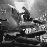 Blick in die Fertigung des Fkugzeugs in Samara.