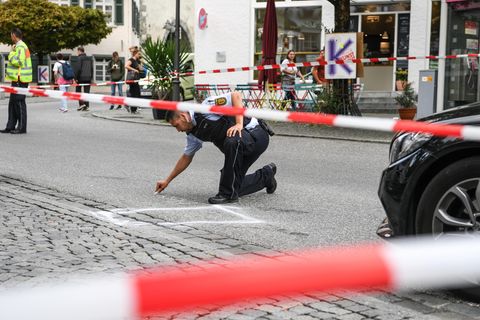 In Ravensburg ermittelt die Polizei nach einer Messerattacke, bei der drei menschen schwer verletzt wurden