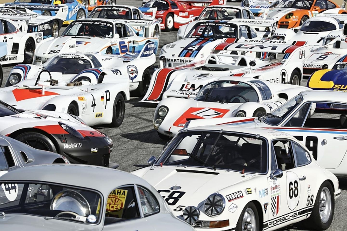 Porsche, wohin das Auge blickt bei der Porsche Rennsport Reunion 2018