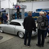 Porsche Rennsport Reunion 2018: Getankt wird vorne - Fachsimpeln beim Tankstopp