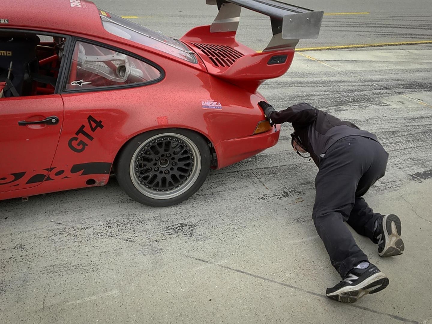 Porsche Rennsport Reunion 2018: Irgendwo muss der Fehler ja liegen