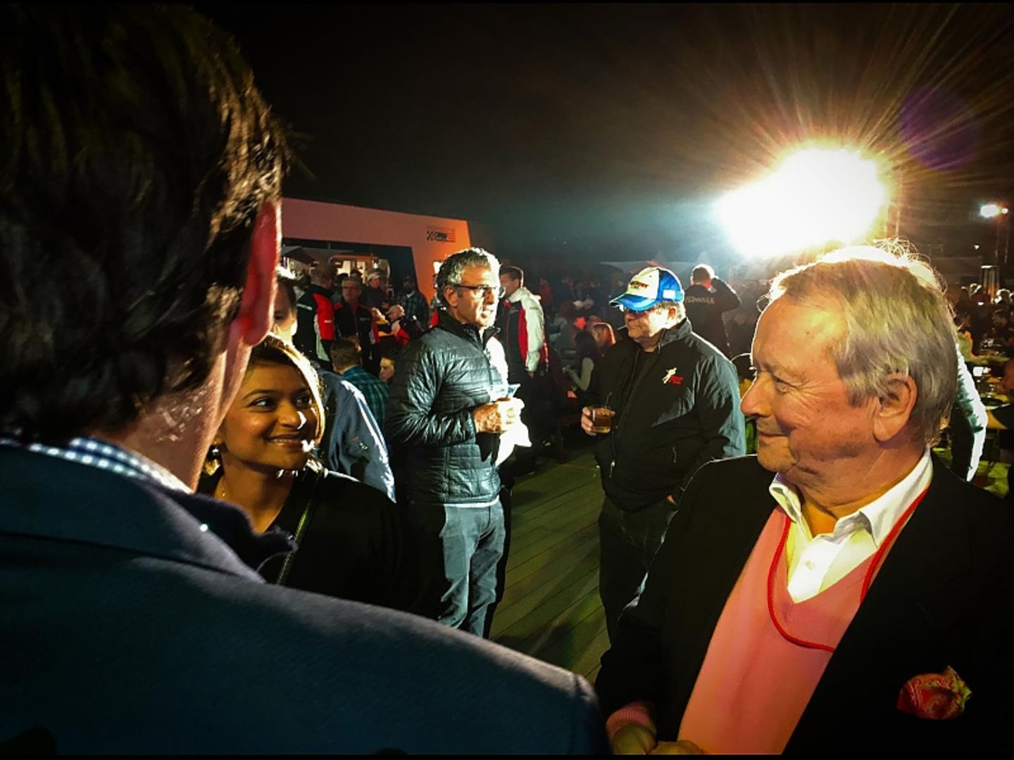 Auch Wolfgang Porsche war zu Gast bei der Porsche Rennsport Reunion 2018