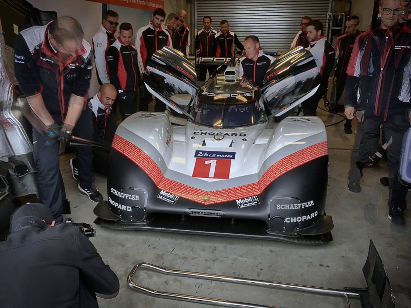 Letzte Station auf der Abschiedstout des 919: Porsche Rennsport Reunion 2018